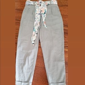 Anthropologie Linen Pants